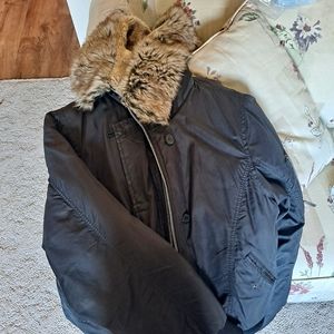 Black winter jacket